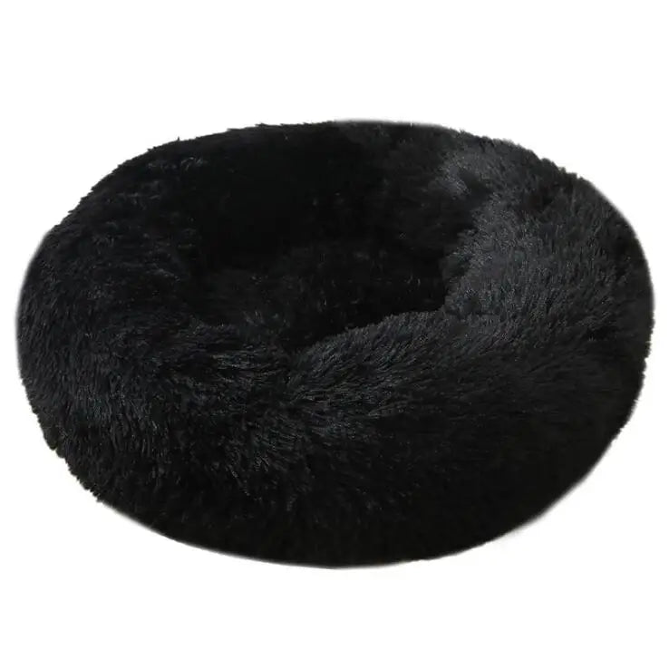 Donut Mand Plush Bed for Large Dogs, Pet Accessories, Cat's House, L Round Mat for Small and Medium Animal Calming, 70cm